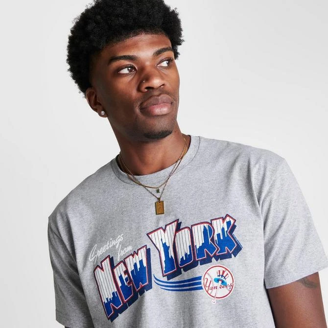 Men's Mitchell & Ness New York Yankees MLB Greetings Graphic T-Shirt 商品