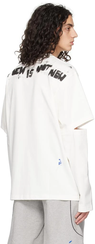 商品ADER error|White Cutout Long Sleeve T-Shirt,价格¥1421,第3张图片详细描述