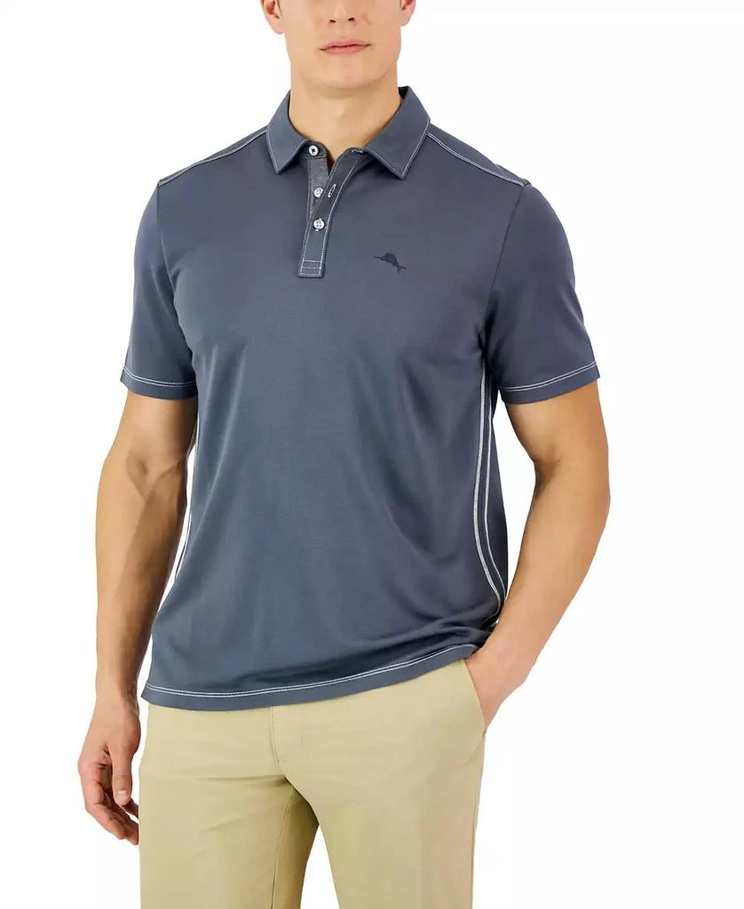 商品Tommy Bahama|Men's Kohala Peak Short-Sleeve Polo,价格¥403,第1张图片