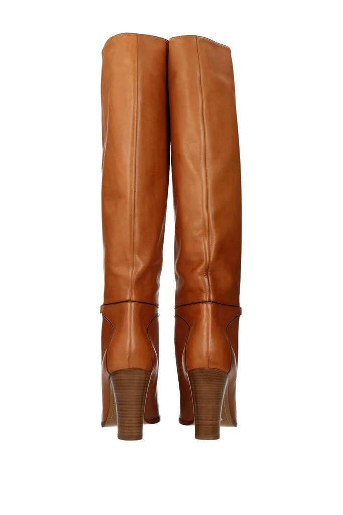 商品Celine|Boots Leather Brown Tan,价格¥9573,第5张图片详细描述