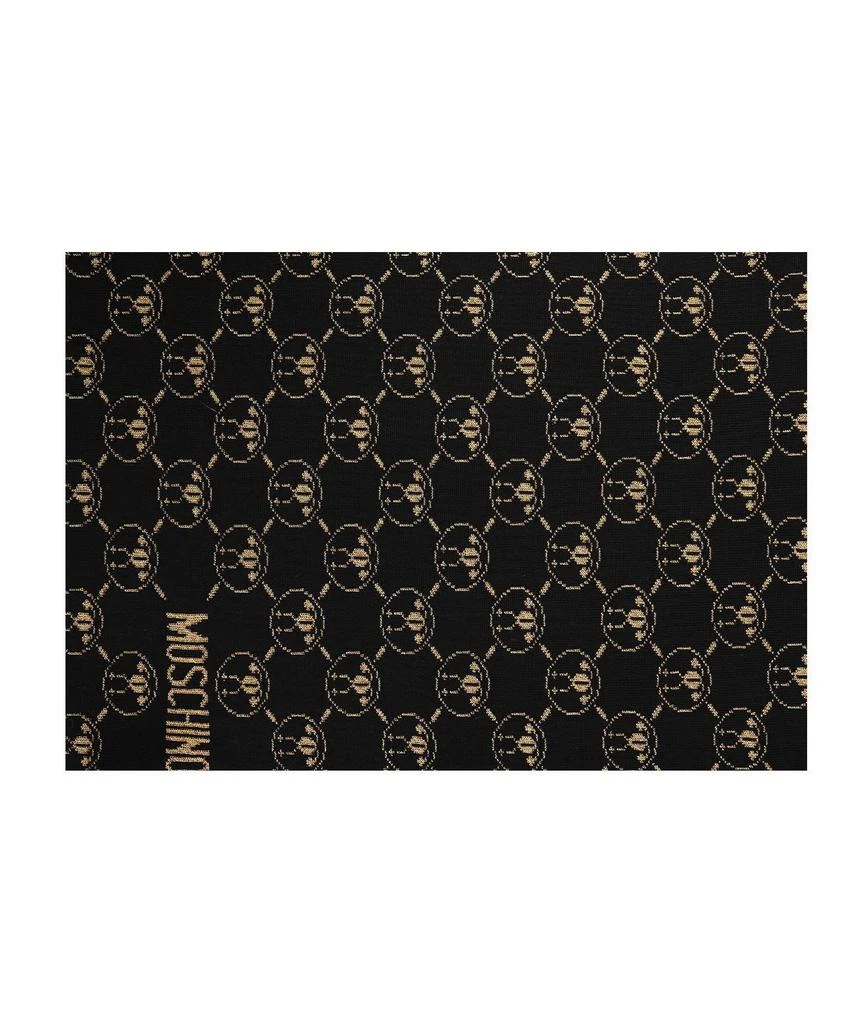 商品Moschino|Moschino Womens Black Scarf,价格¥1250,第1张图片