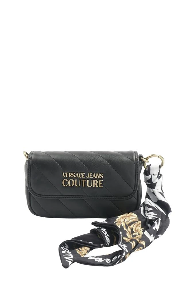 商品Versace|Jeans Women's Black Faux Leather Shoulder Bag,价格¥1305,第1张图片