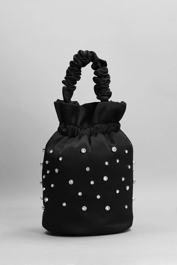 商品Ganni|Ganni Hand Bag In Black Polyester,价格¥1495,第3张图片详细描述