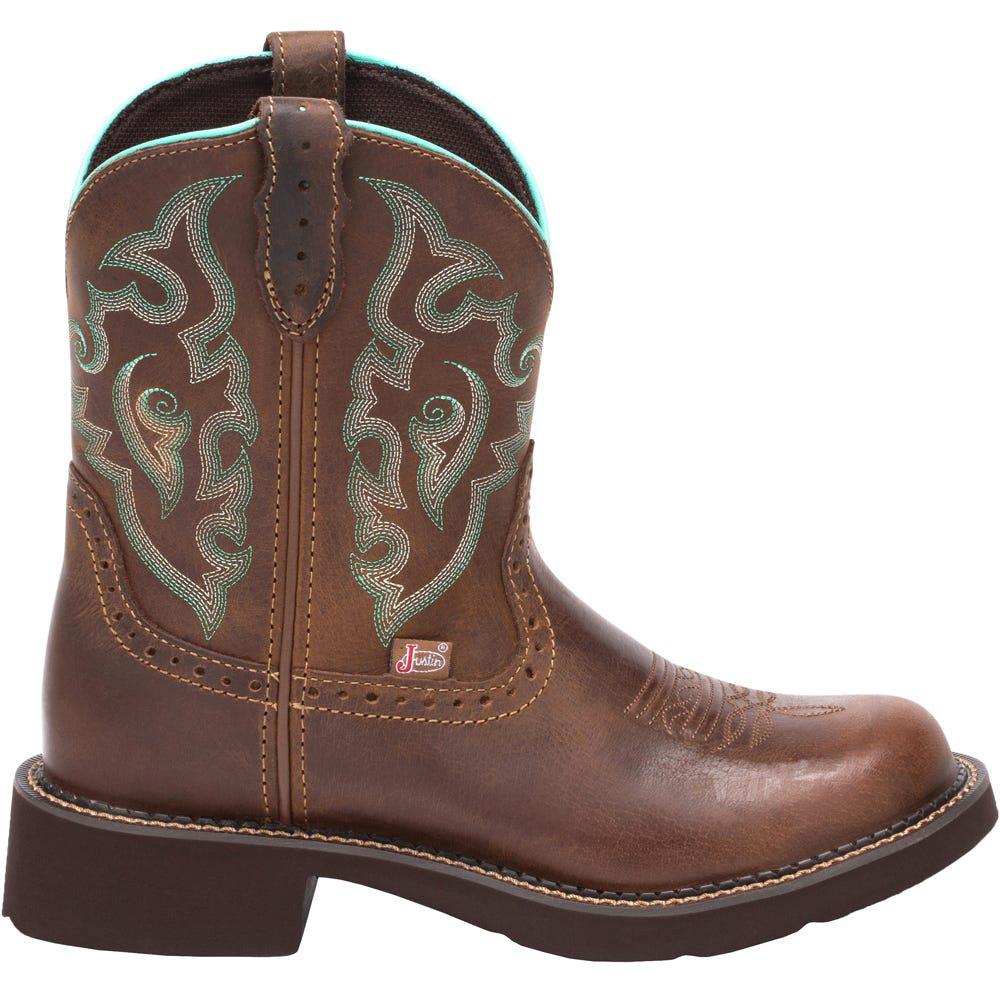 Gemma Round Toe Cowboy Boots商品第1张图片规格展示