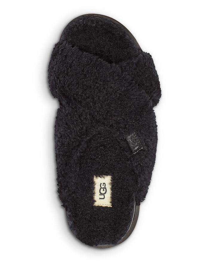 商品UGG|Women's Fuzz Sugar Cross Slide Sandals,价格¥736,第7张图片详细描述