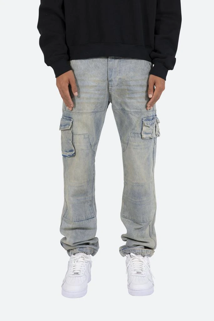 商品MNML|V244 Cargo Baggy Denim - Vintage Blue,价格¥257,第1张图片