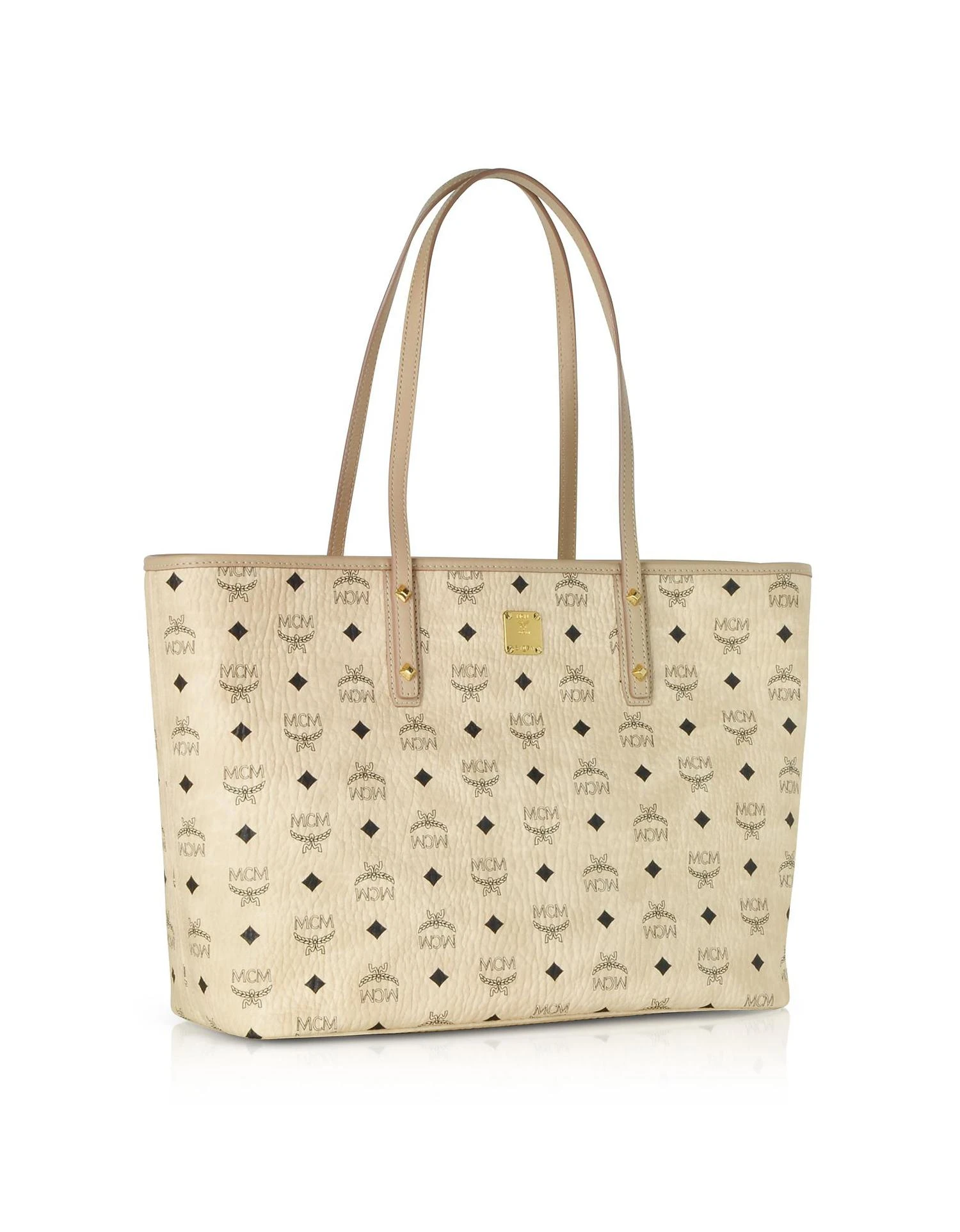 商品MCM|迷色 Anya顶拉链中号购物包,价格¥3803,第4张图片详细描述