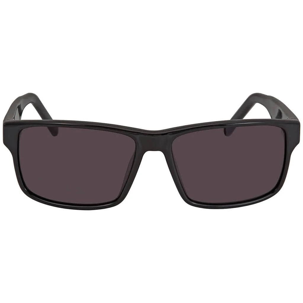 商品Salvatore Ferragamo|Grey Rectangular 58 mm Men's Sunglasses SF960S 001 58,价格¥450,第2张图片详细描述