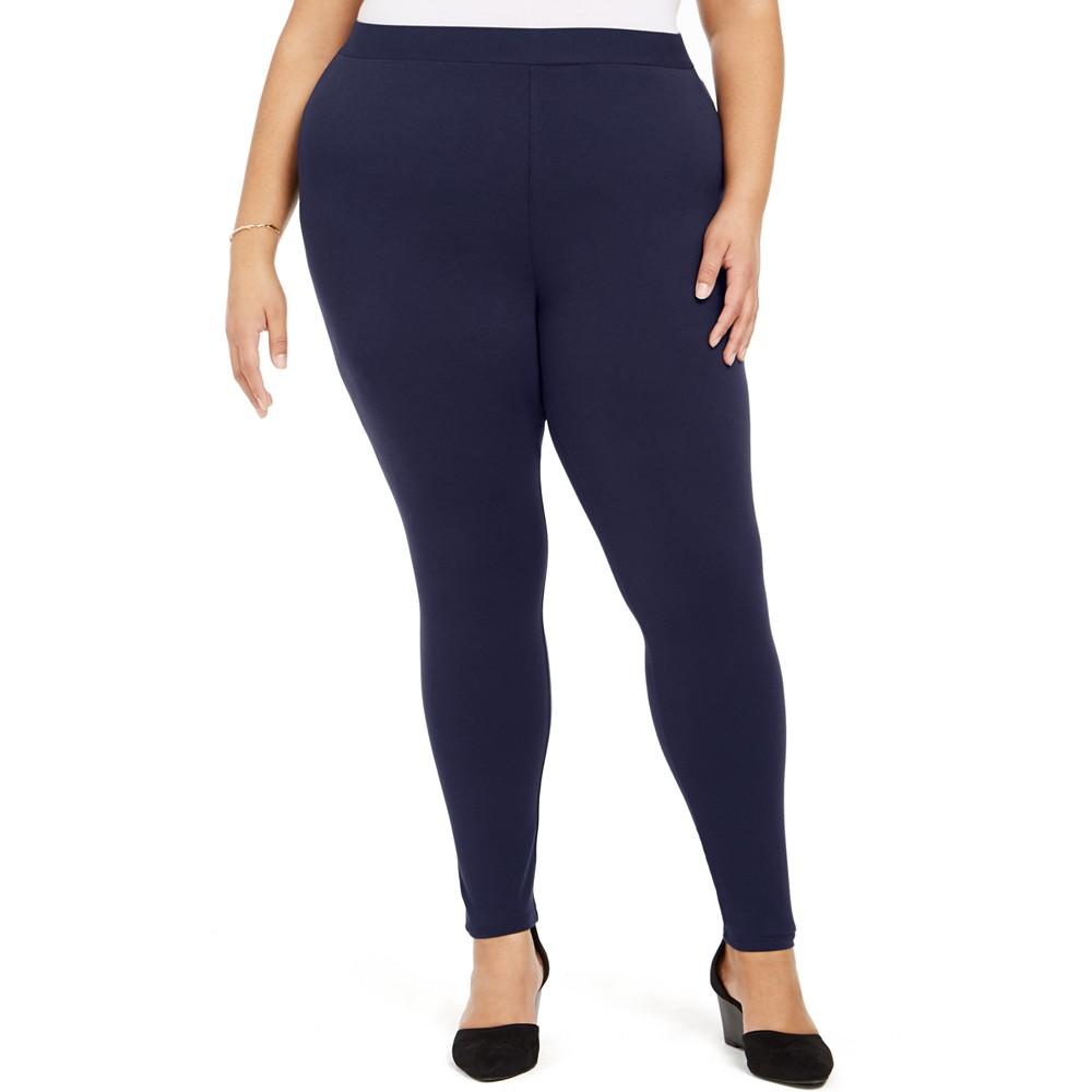 Plus Size Basic Leggings, Created for Macy's商品第1张图片规格展示