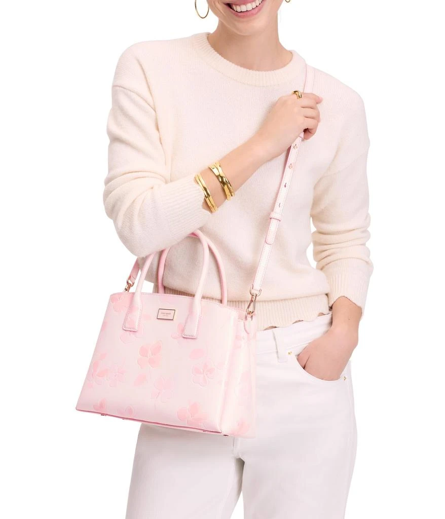 商品Kate Spade|Serena Spring Pansies Satchel,价格¥2266,第5张图片详细描述