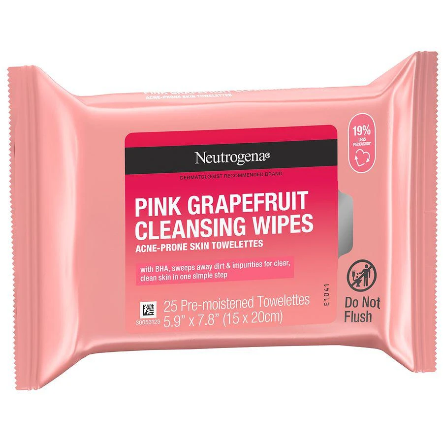 Oil-Free Cleansing Wipes Pink Grapefruit 商品