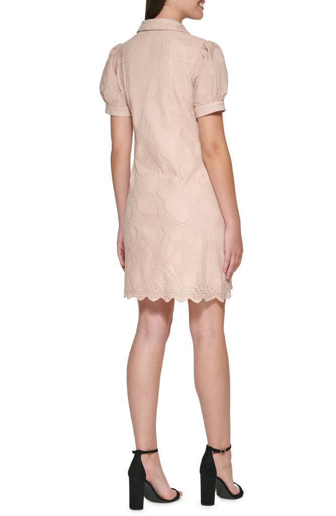 商品Kensie|Eyelet Puff Sleeve Dress,价格¥523,第4张图片详细描述