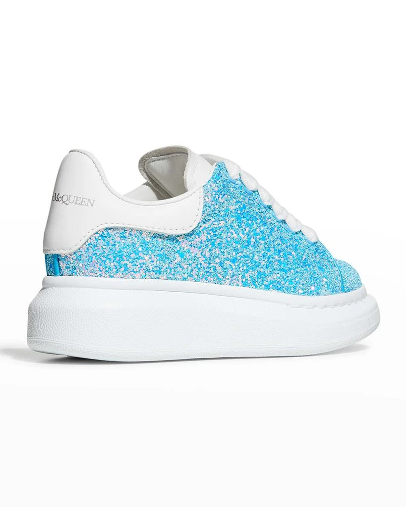 商品Alexander McQueen|Girl's Oversized Glitter Sneakers, Toddler/Kids,价格¥1374,第3张图片详细描述