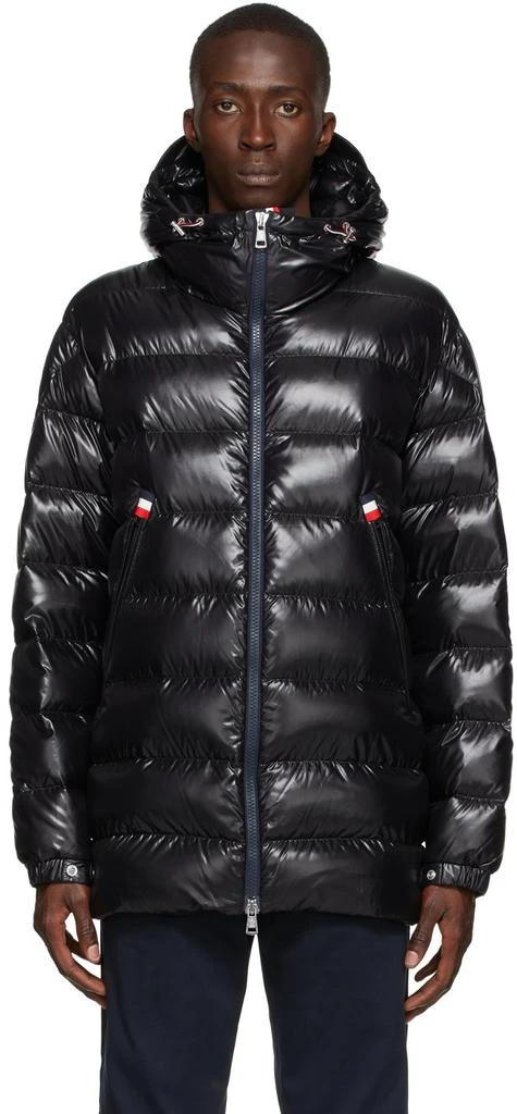 商品Moncler|Black Down Courcillon Jacket,价格¥14478,第1张图片