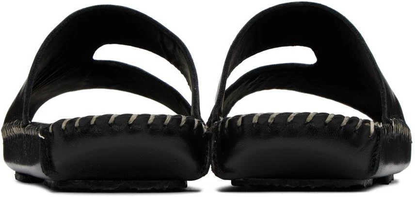 商品Hereu|Black Torniol Flat Sandals,价格¥1076,第2张图片详细描述
