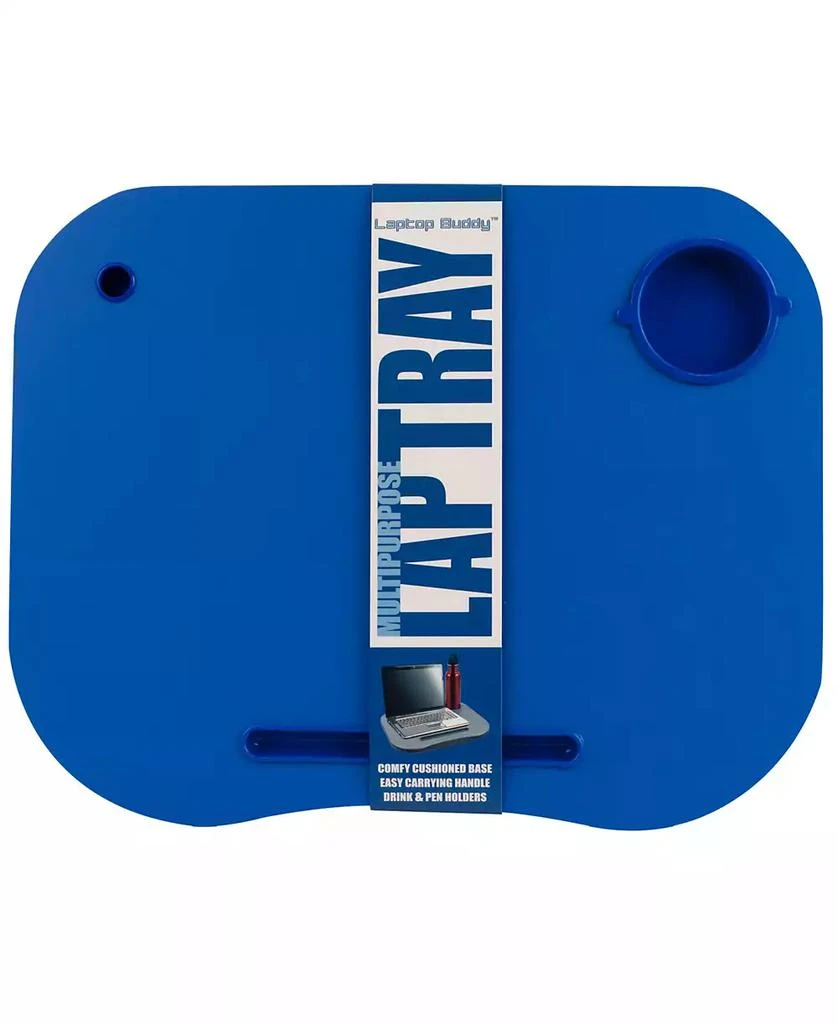 商品Trademark Global|Tg Lap Desk with Built in Cushion, Led Light and Cup Holder,价格¥121,第4张图片详细描述
