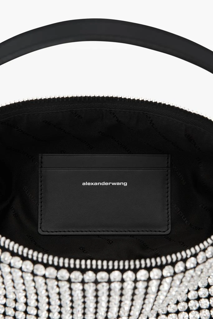 商品Alexander Wang|HEIRESS FLEX BAG IN CRYSTAL MESH,价格¥6007,第5张图片详细描述