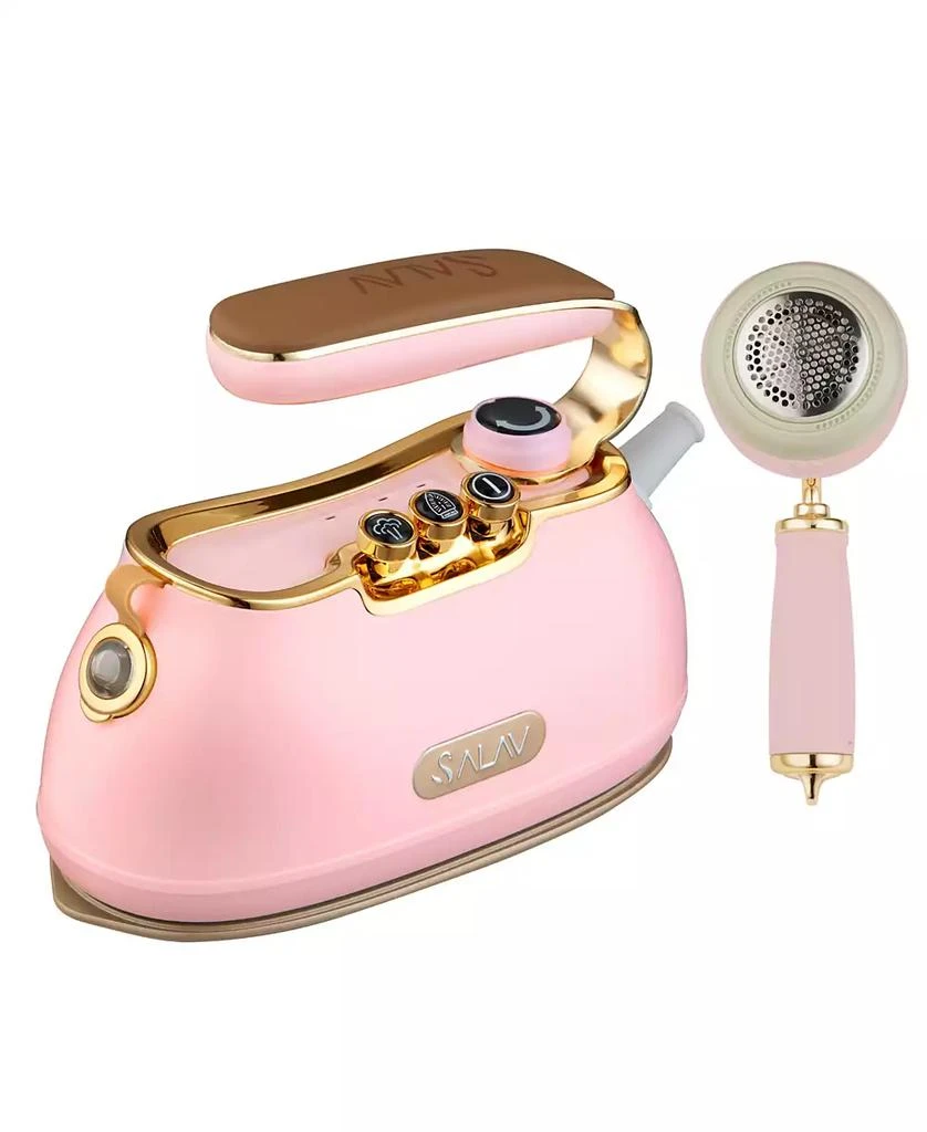 商品SALAV|IS-900 Retro Edition Duopress Garment Steamer and Iron,价格¥971,第1张图片