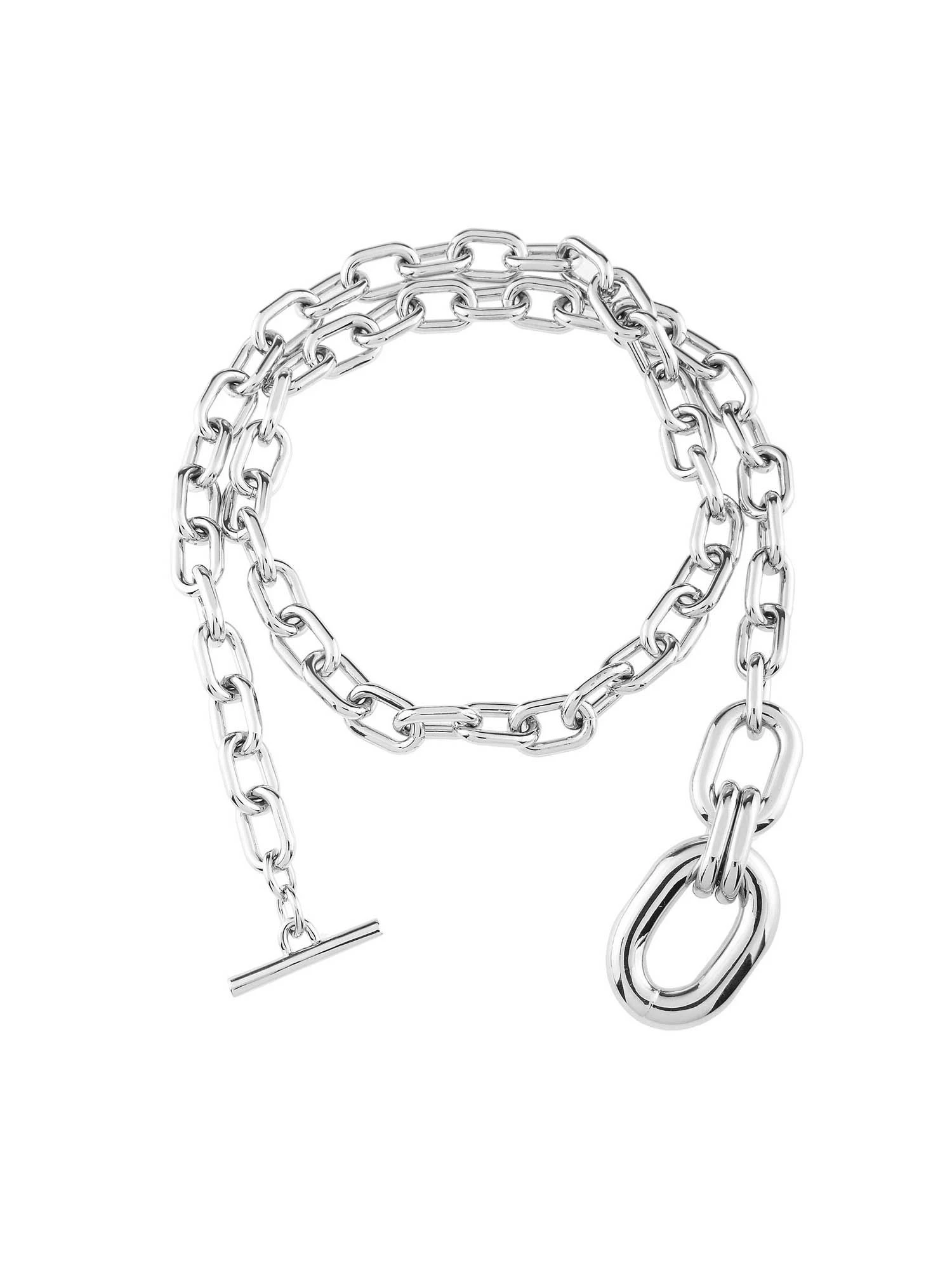 商品【商品预售7天】 Paco Rabanne|Paco Rabanne 女士手链手镯 20HBB0088MET077P040 银色,价格¥2685,第1张图片