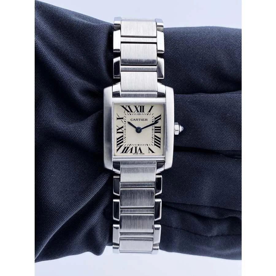 商品[二手商品] Cartier|Pre-owned Cartier Tank Francaise Beige Dial Ladies Watch 2384,价格¥19746,第2张图片详细描述