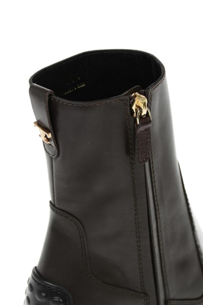 商品Tod's|Tod's Women's  Brown Other Materials Ankle Boots,价格¥5181,第6张图片详细描述