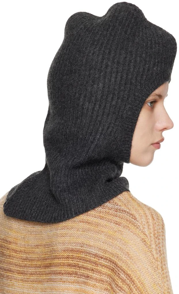 商品HOLZWEILER|Gray Trin Balaclava,价格¥508,第3张图片详细描述