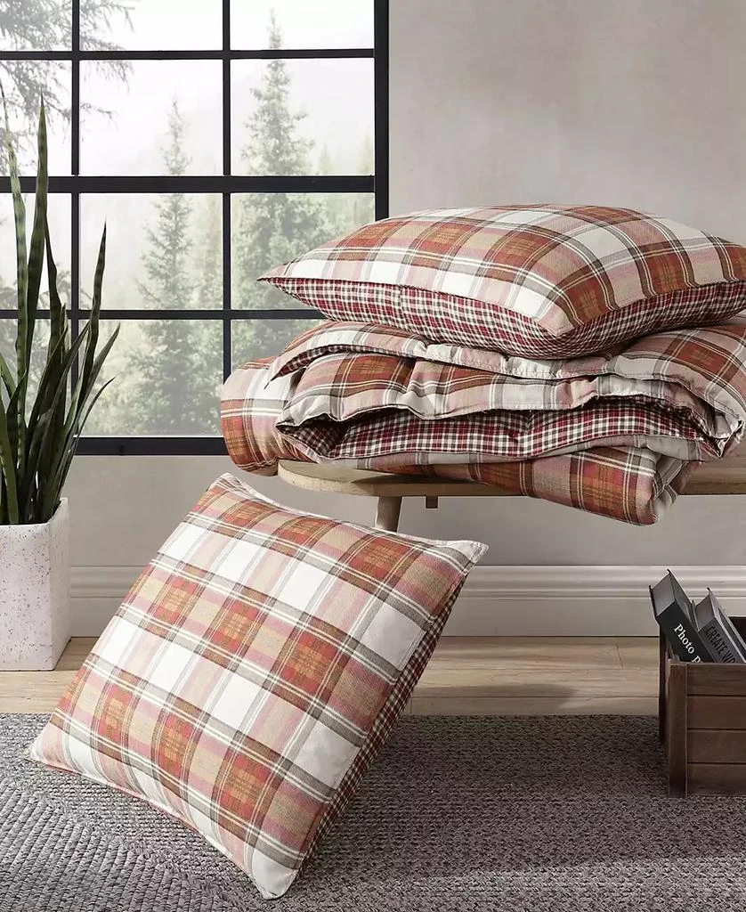 CLOSEOUT! Edgewood Plaid Multi Comforter Set 商品