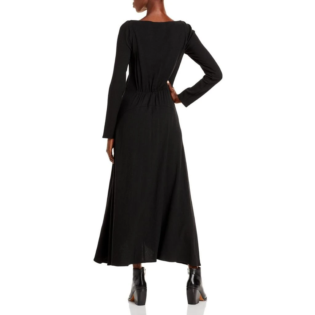 商品Vince|Vince Womens Ruched Long Sleeves Midi Dress,价格¥652,第2张图片详细描述