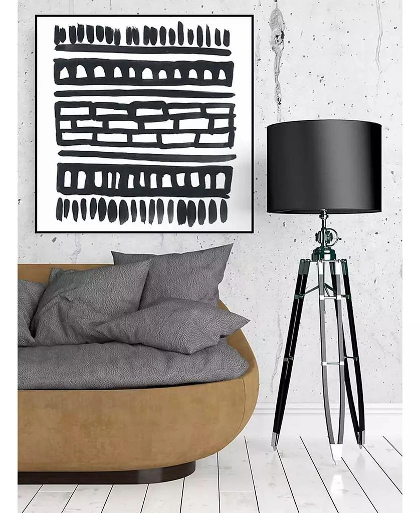 商品Giant Art|30" x 30" Weft III Art Block Framed Canvas,价格¥2106,第5张图片详细描述