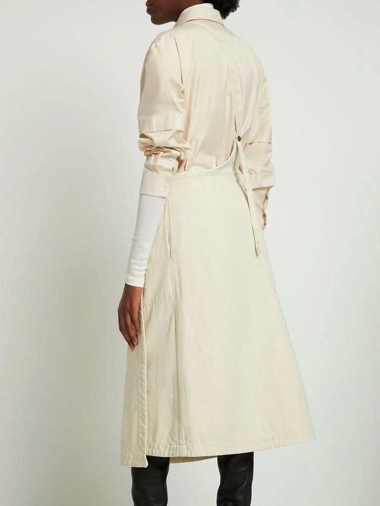 商品Lemaire|Apron Denim Midi Skirt,价格¥3594,第3张图片详细描述