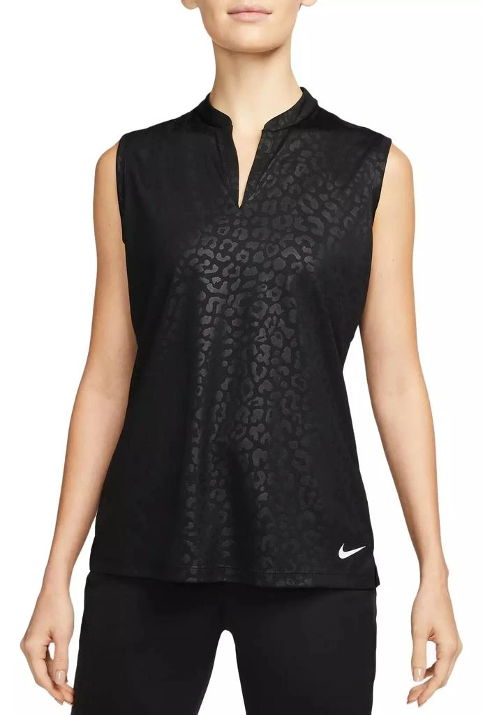 商品NIKE|Nike Women&s;s Dri-FIT Victory Sleeveless Golf Polo,价格¥293-¥383,第1张图片