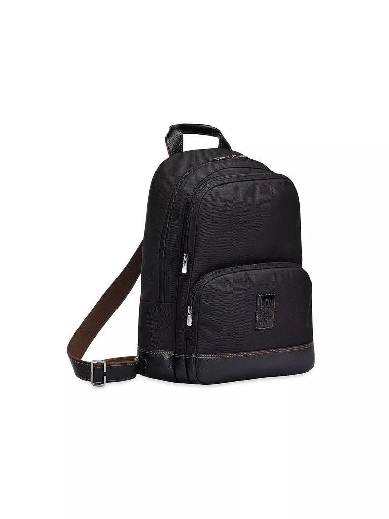 商品Longchamp|Boxford Canvas & Leather Backpack,价格¥1973,第2张图片详细描述