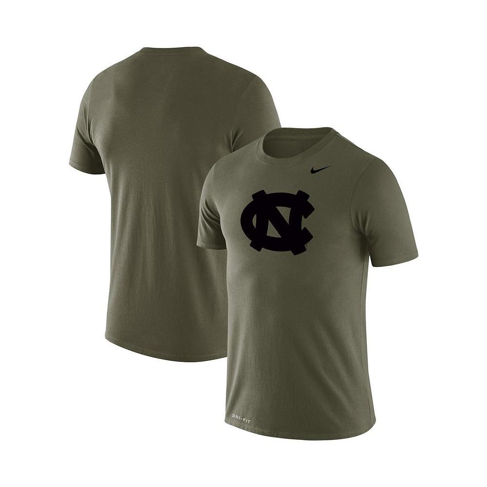商品NIKE|Men's Olive North Carolina Tar Heels Tonal Logo Legend Performance T-shirt,价格¥179,第1张图片