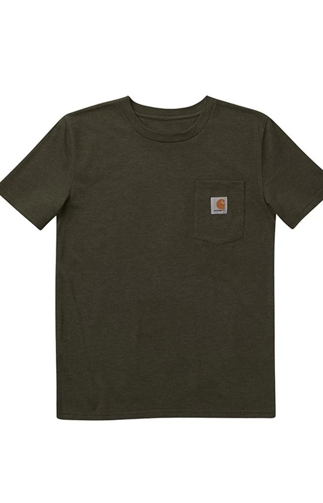 商品Carhartt|(CA6243) SS Pocket T-Shirt - Olive Heather,价格¥48,第1张图片