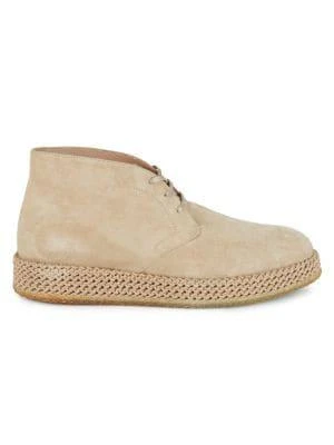 商品Salvatore Ferragamo|Alpes 2 Suede Chukka Boots,价格¥2628,第1张图片