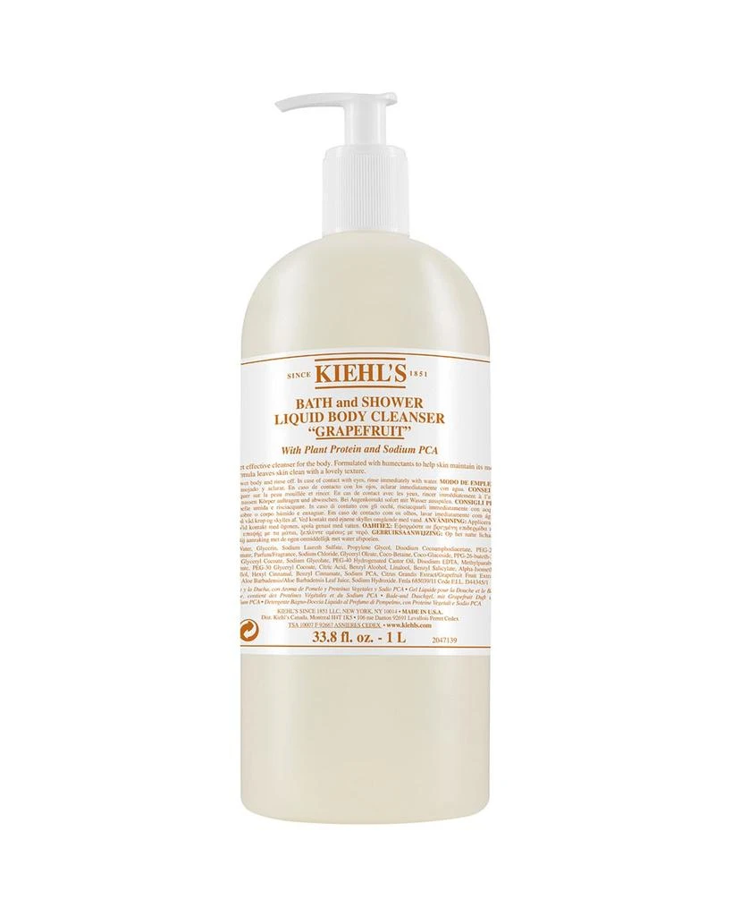 商品Kiehl's|西柚身体磨砂乳 1000ml,价格¥437,第1张图片