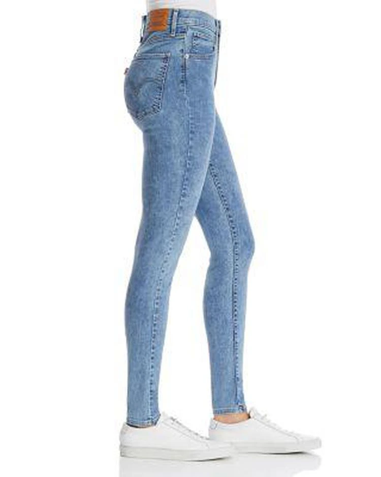 商品Levi's|Mile High Super Skinny Jeans in Underrated,价格¥262,第3张图片详细描述