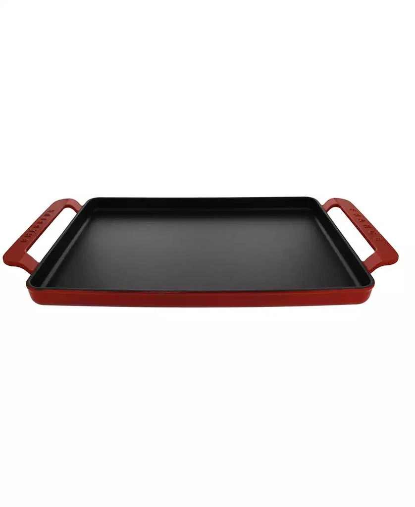 商品Chasseur|French Enameled Cast Iron 14" Rectangular Griddle,价格¥2467,第1张图片