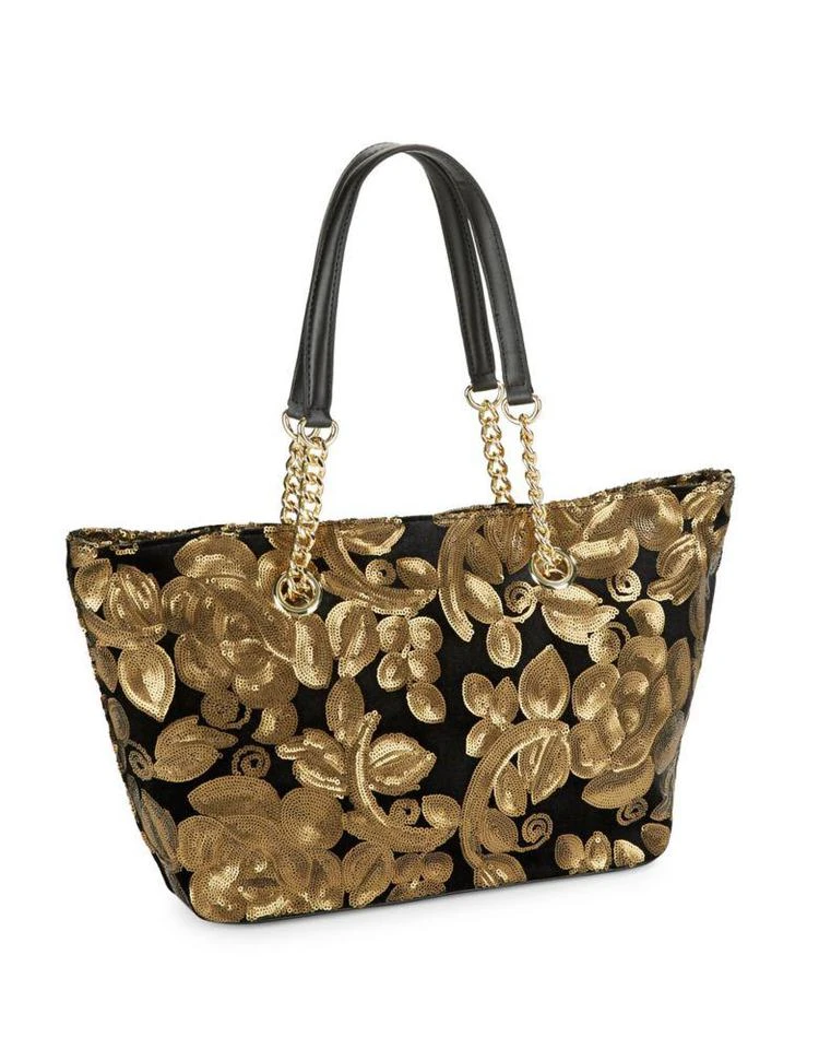 商品Calvin Klein|Floral Zip Tote,价格¥334,第5张图片详细描述