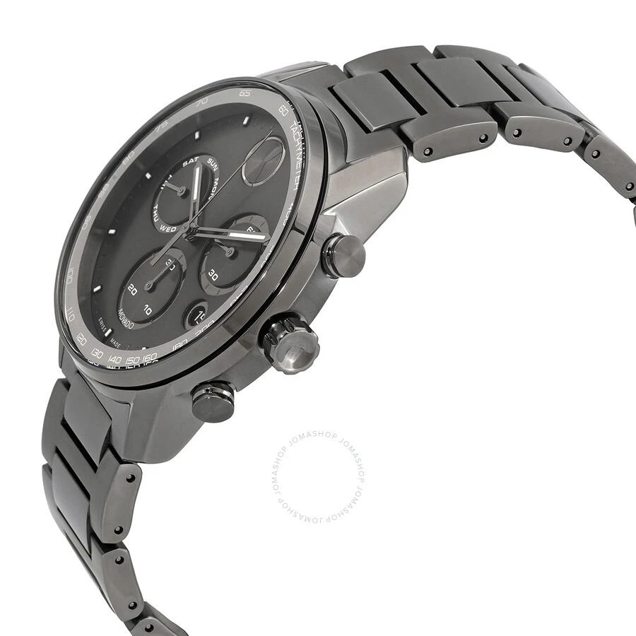 商品Movado|Bold Verso Chronograph Quartz Gunmetal Dial Men's Watch 3600867,价格¥5179,第2张图片详细描述