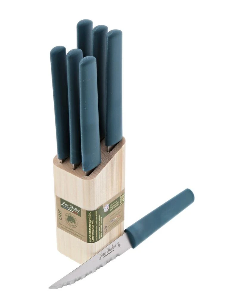 商品Jean Dubost|Jean Dubost Line 6 Steak Knives In A Block,价格¥472,第1张图片