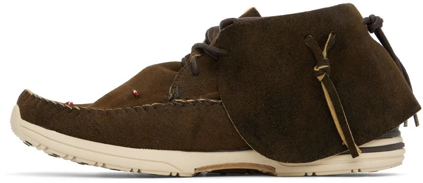 商品VisVim|Brown Lhamo Folk Sneakers,价格¥4760,第3张图片详细描述