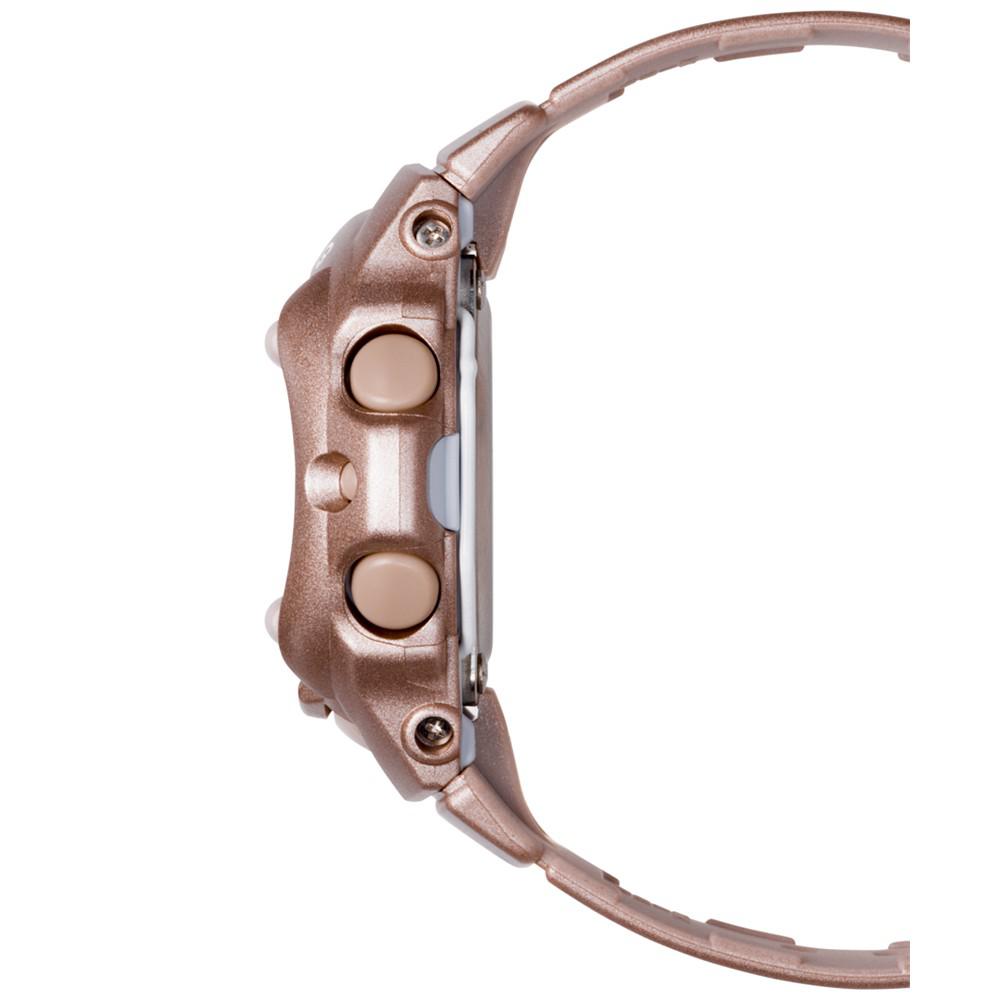 Baby-G Women's Digital Beige Resin Strap Watch 43x46mm BG169G-4 女表商品第3张图片规格展示