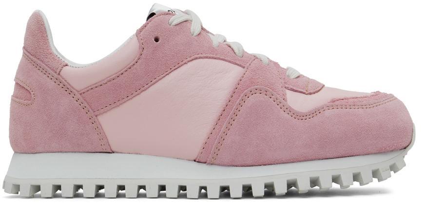 商品Spalwart|Pink Marathon Trail Low Nappa Sneakers,价格¥3494,第1张图片