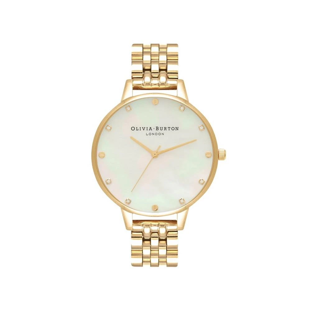 商品Olivia Burton|Women's Timeless Classics Gold-tone Bracelet Watch 38mm,价格¥898,第1张图片