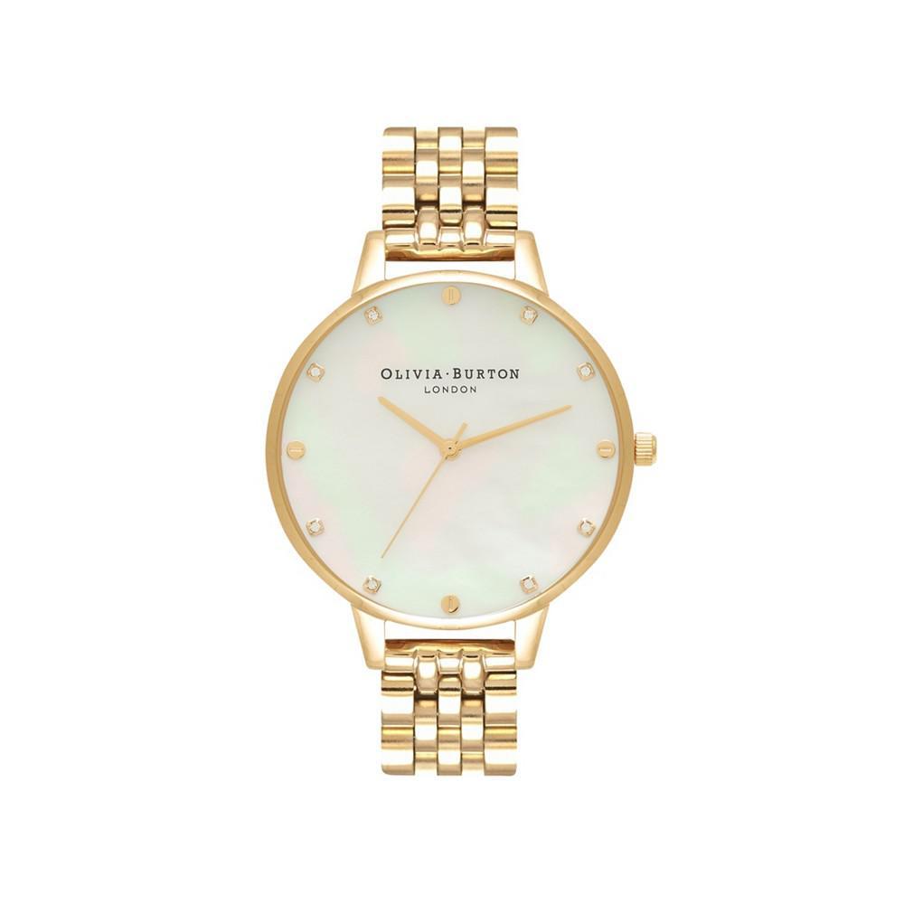 商品Olivia Burton|Women's Timeless Classics Gold-tone Bracelet Watch 38mm,价格¥822,第1张图片