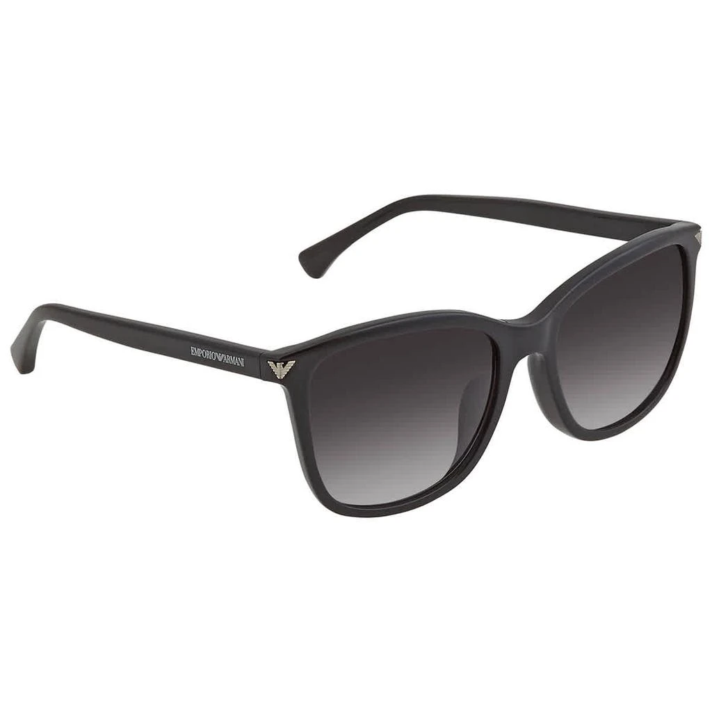 商品Emporio Armani|Grey Gradient Square Ladies Sunglasses EA4060F 50178G 56,价格¥525,第1张图片