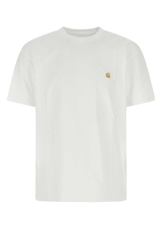 商品Carhartt WIP|Carhartt WIP Logo Embroidered Crewneck T-Shirt,价格¥148-¥234,第1张图片
