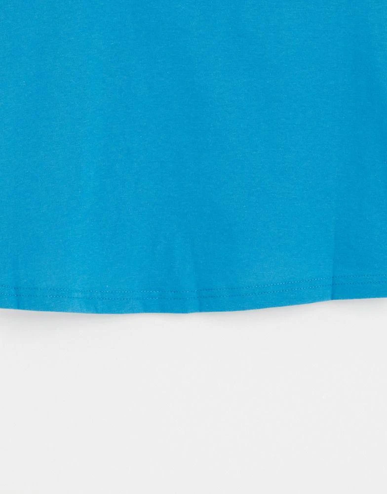 商品Columbia|Columbia CSC Basic Logo cropped t-shirt in blue,价格¥128,第4张图片详细描述