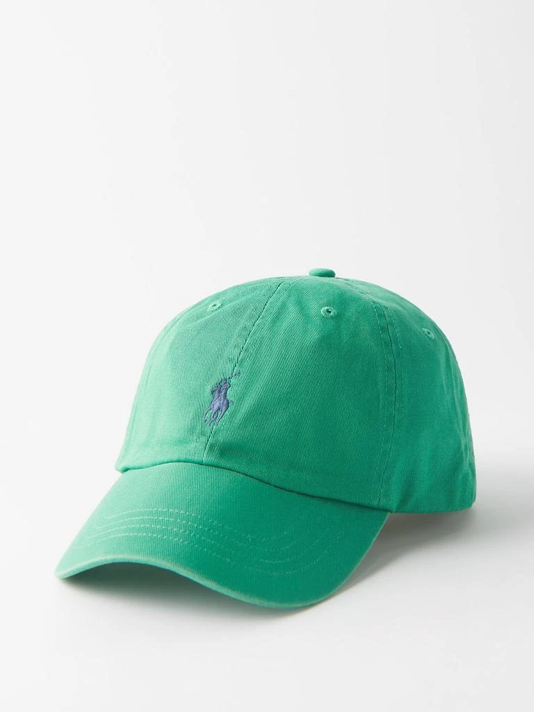 商品Ralph Lauren|Logo-embroidered cotton-twill cap,价格¥455,第1张图片